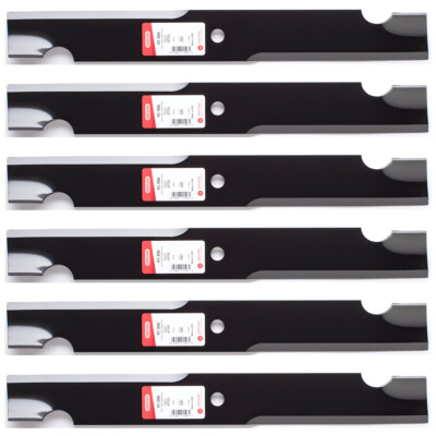 6PK Oregon High Lift Blade for 60'' Hustler Super Z, Super Z HD, HyperDrive