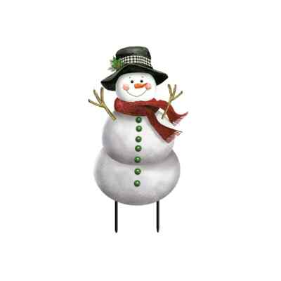 Briarwood Lane Smiling Snowman Metal Art