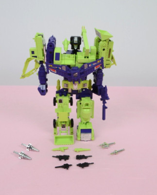 Vintage Transformers G1 Constructicons Devastator Hasbro 1985 Complete
