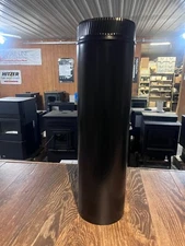 24ga Black Stove Pipe 24" 2ft Length 4" 5" 6" 7" 8" Wood Coal Stove Venting