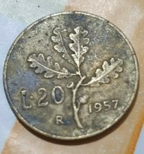 20 Lire 1957 