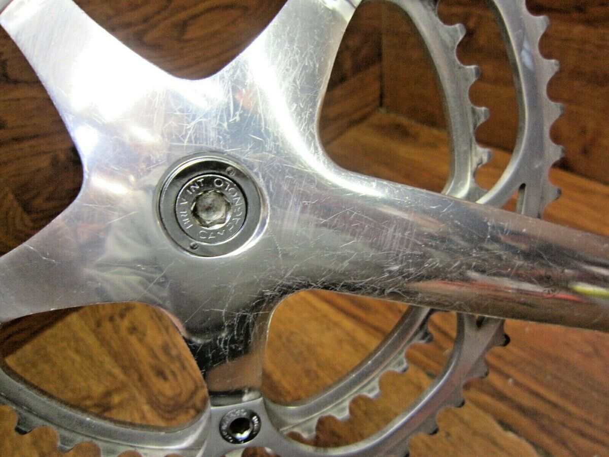 VINTAGE CAMPAGNOLO C-RECORD 170L 52/42T SQUARE TAPER CRANK VINTAGE CAMPAGNOLO C-RECORD 170L 52/42T SQUARE TAPER CRANK
