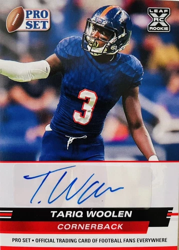 2022 Leaf Pro Set Draft Tariq Woolen #PSA-TW1