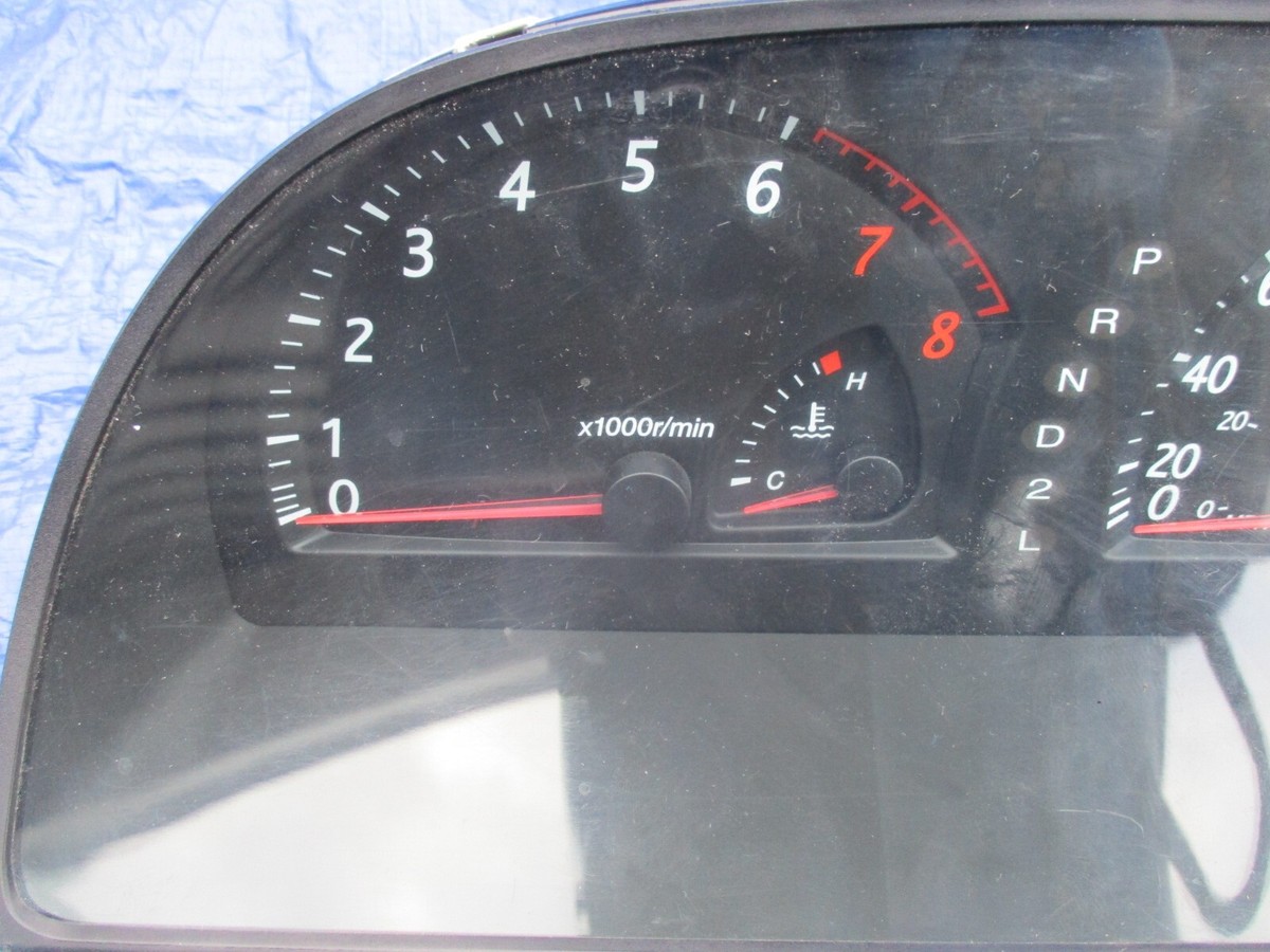 2006 Toyota Camry instrument gauge cluster OEM speedo KMH canadian