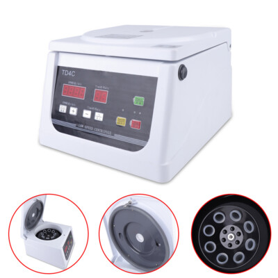 Lab Blood Low Speed Centrifuge 110V 8*15ml TD4C Medical Beauty PRP Centrifuge 