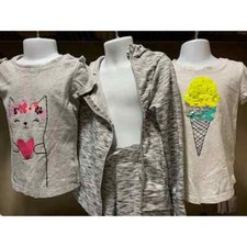 Girls C9 by Champion Sweatsuit w/ 2 SS Tops Oshkosh Carter Size 4-5