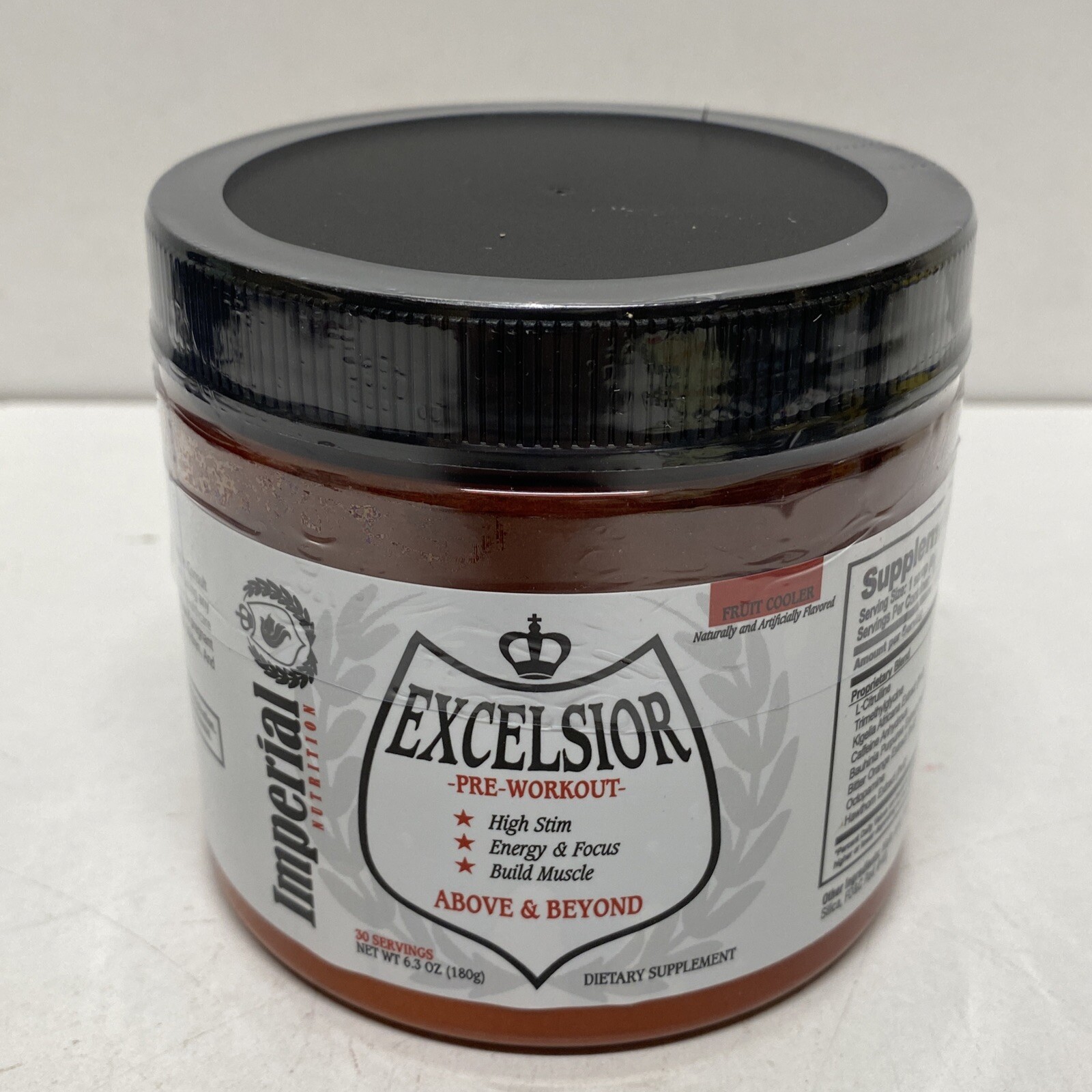 Imperial Nutrition EXCELSIOR PreWorkout NEW SEALED EXP 10/2025 LOT