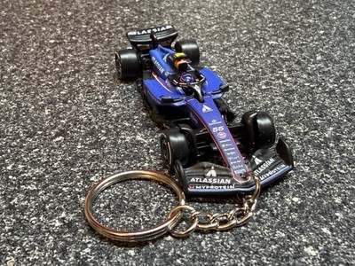 F1 Williams Racing Keychain Hot Wheels Matchbox Formula One Carlos Sainz #55