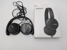 Sony MDR-ZX110 - Black - Wired Over Ear - Quick Folding Style -