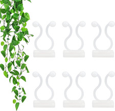 Plant Climbing Wall Fixture Clips,100Pcs Plant Fixer Self-Adhesive Hook,Garden V