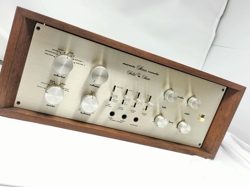 Marantz 7T Preamplifier w/ Wooden Case Used Japan
