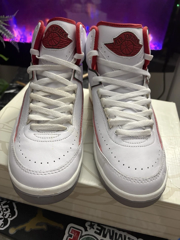 11 M - Air Jordan 2 Retro Origins "Italy". VNDS Zustand. OG Box. 2023 - Bild 4 von 4