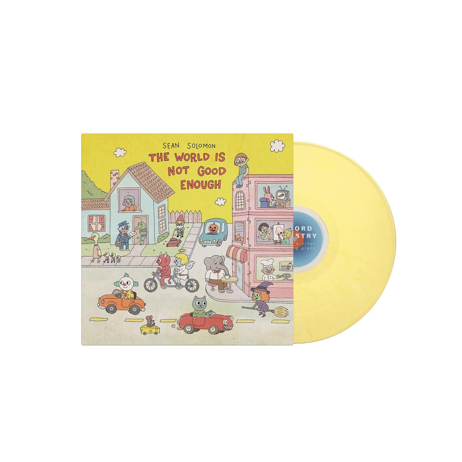 Sean Solomon World Is Not Good Enough LP Vinyl 281653 NEW - Image 2