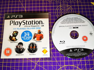 PlayStation Official Magazine Demo Disc Issue 57 PS3 PlayStation 3 Saw 2