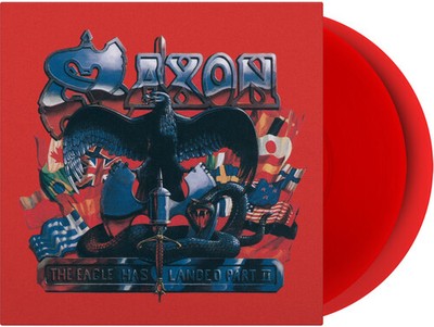 PRE-ORDER Saxon - Eagle Has Landed Part II - Limited 180-Gram Translucent Red Co