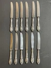 Towle 1932 King Richard Sterling Silver Set of 12 Hollow Knife 8-3/4” NO MONOS