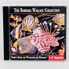 The Barbara Wallace Collection Screen Saver Wallpaper 3.5" diskette for Windows