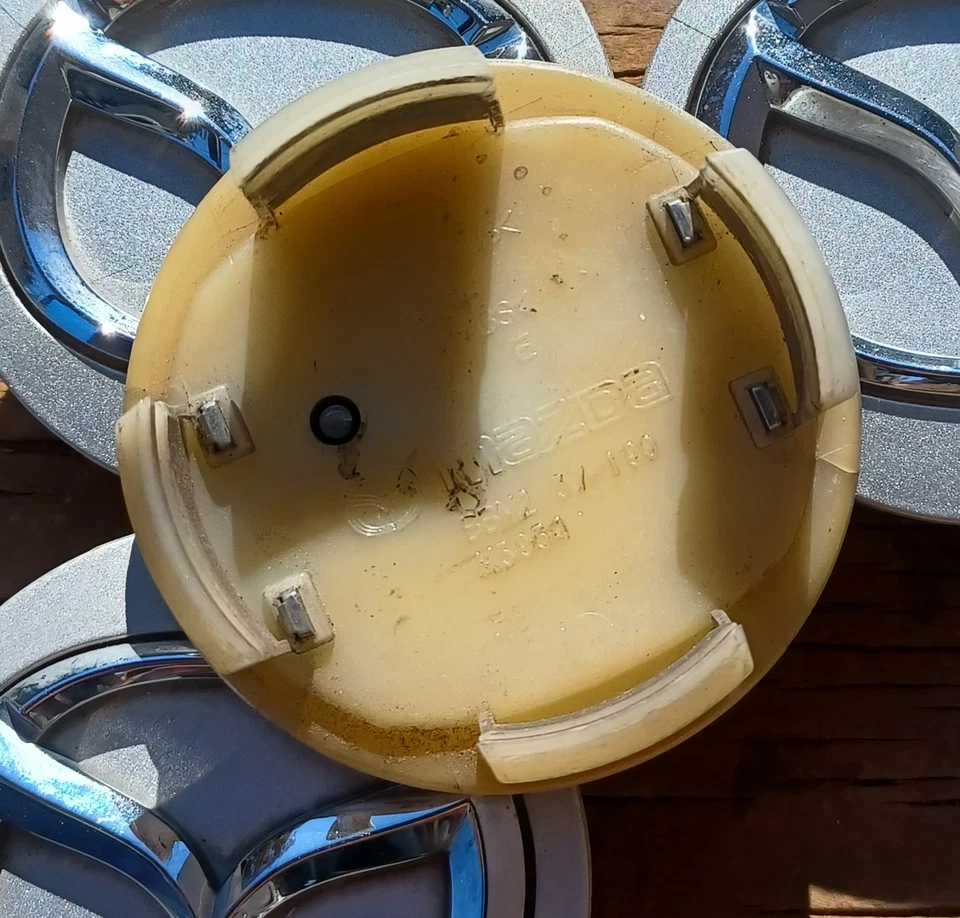 Juego de 4 tapas centrales Mazda CX3, CX5 CX9 3 6 Miata, 2010-2023, P/N BBM237190 S Foto 3 de 3