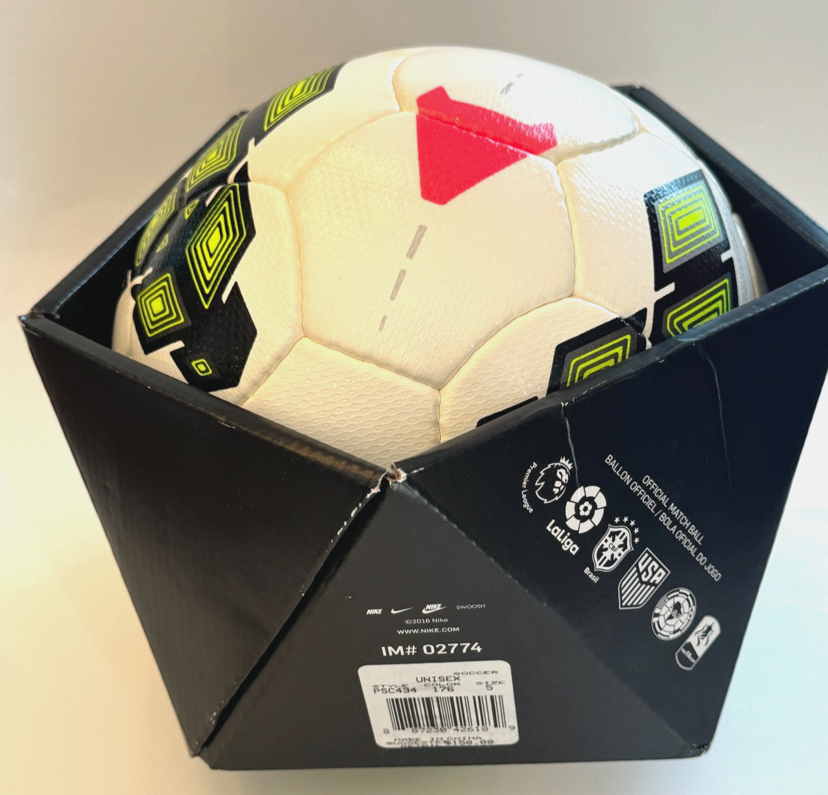 サッカーボール NIKE FIFA INCYTE OFFICIAL MATCH BALL NIKE INCYTE USA FIFA Official MATCH BALL Soccer Ball