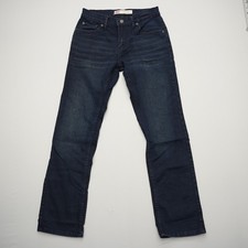 Levi's Boys Youth 511 Slim Jeans Size 14 Dark Wash Stretch Denim