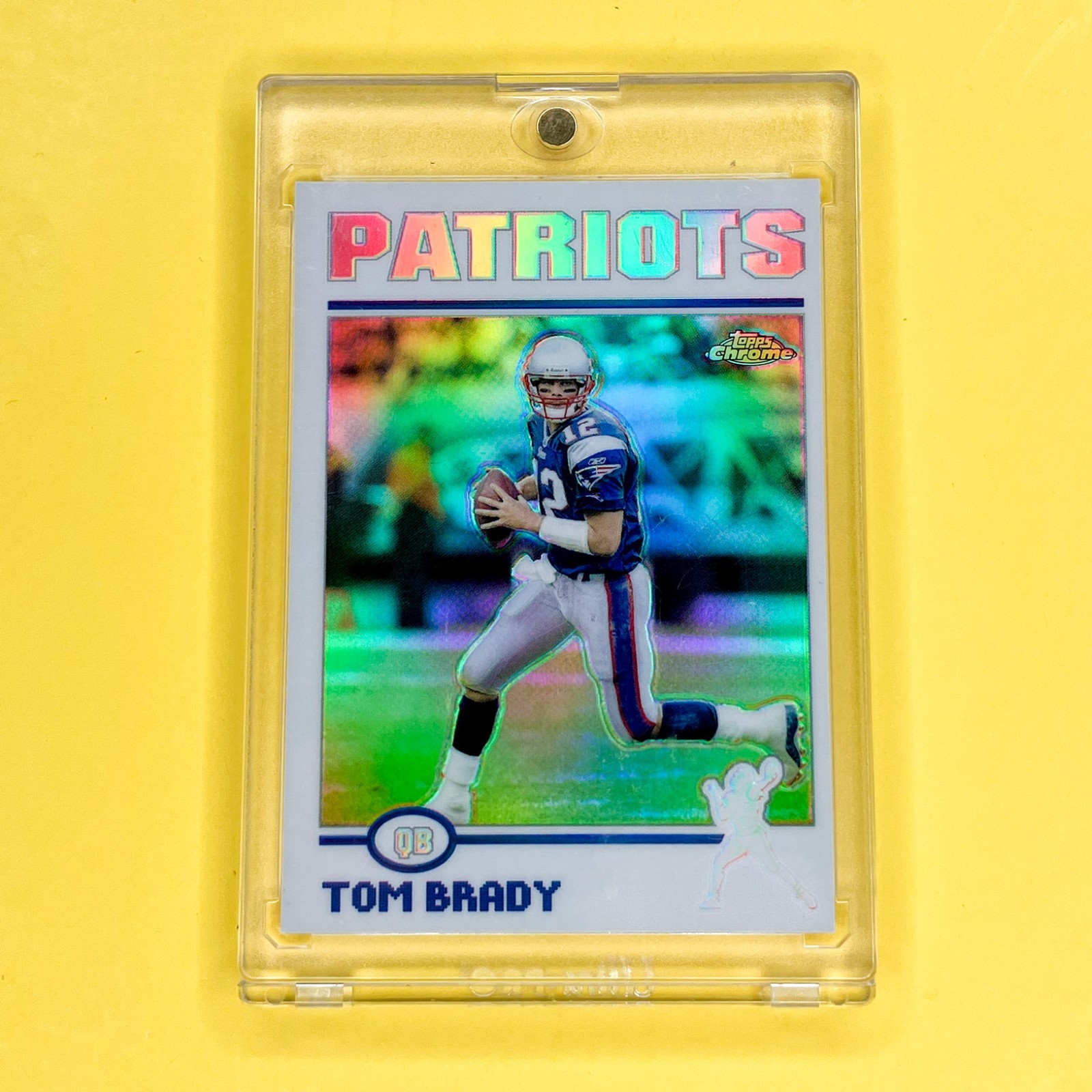2004 Topps Chrome - Tom Brady #125 Refractor