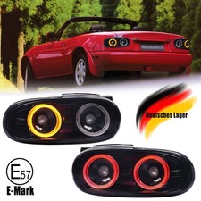 E-Geprüft LED Rückleuchten mit Bremslicht Blinker Für Mazda MX5 NA 1989-1997