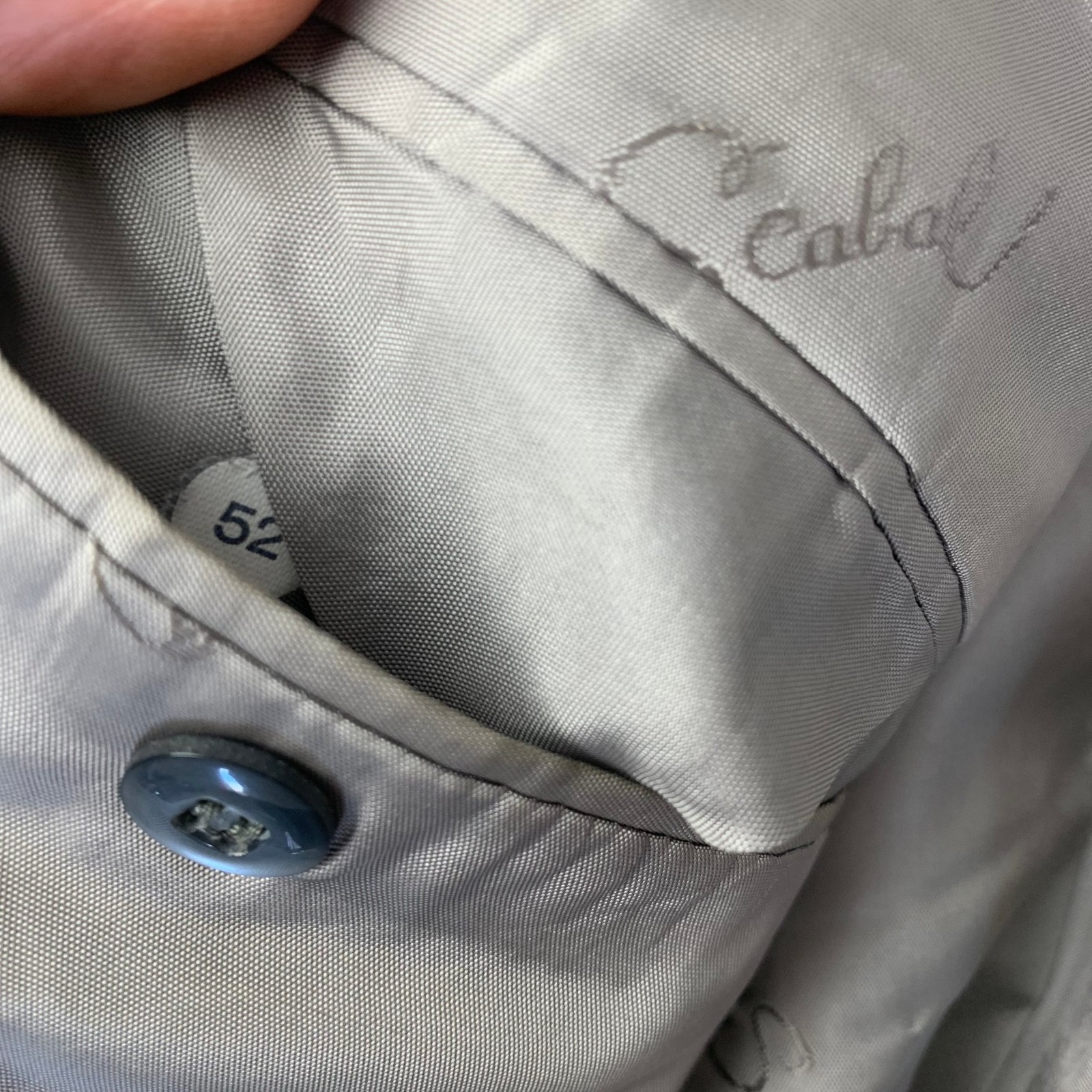 Scabal Blazer Single-Breasted Check Pattern Plaid… - image 6