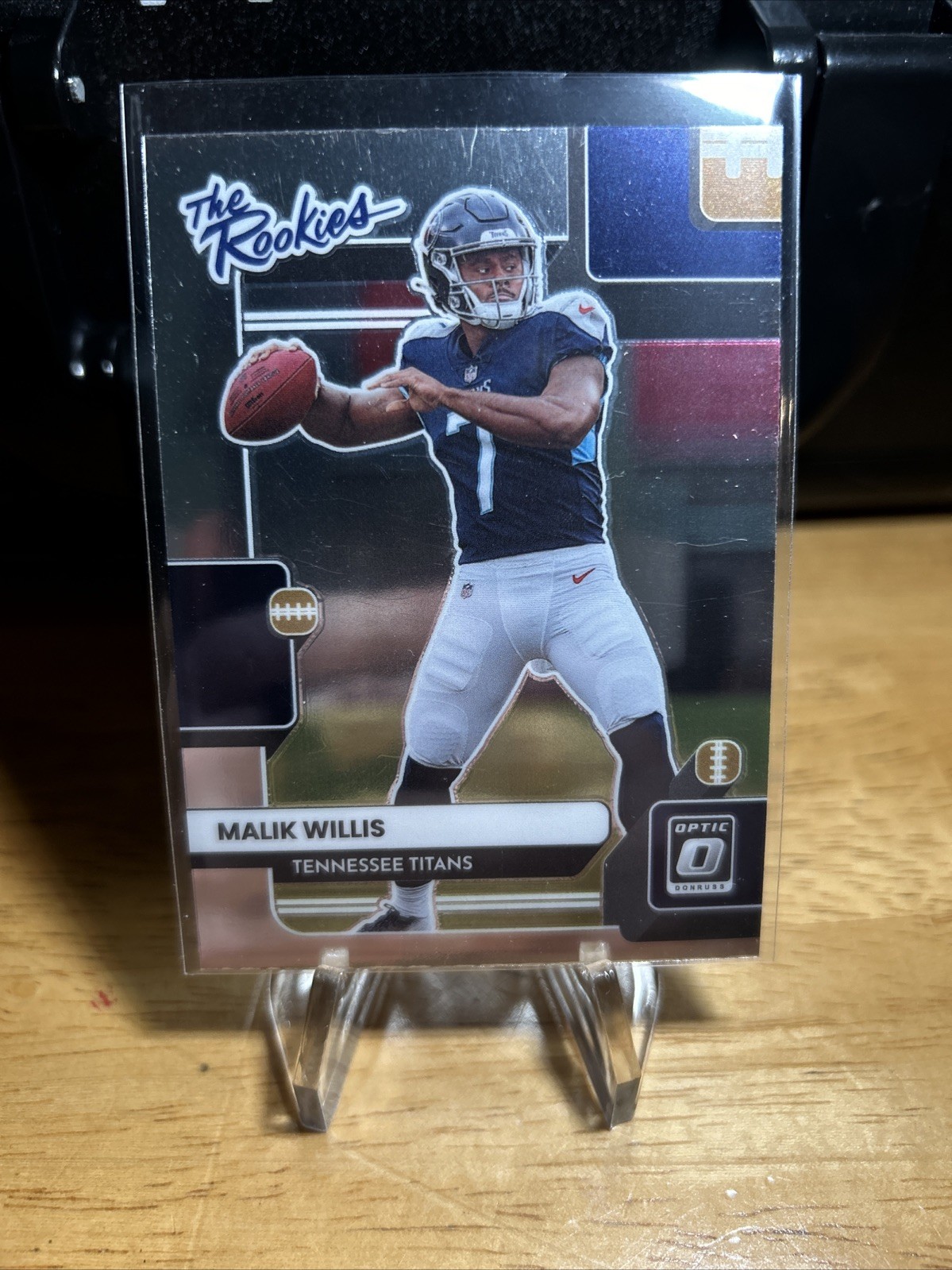 2022 Panini Donruss Optic Malik Willis Insert The Rookies No. TR-2 Titans RC