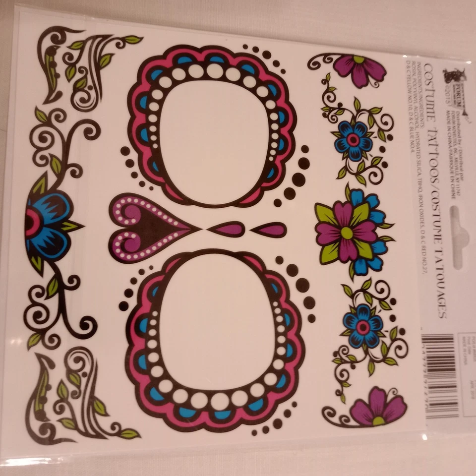 Dio de Los Muertos Face Stickers - Image 4 of 4