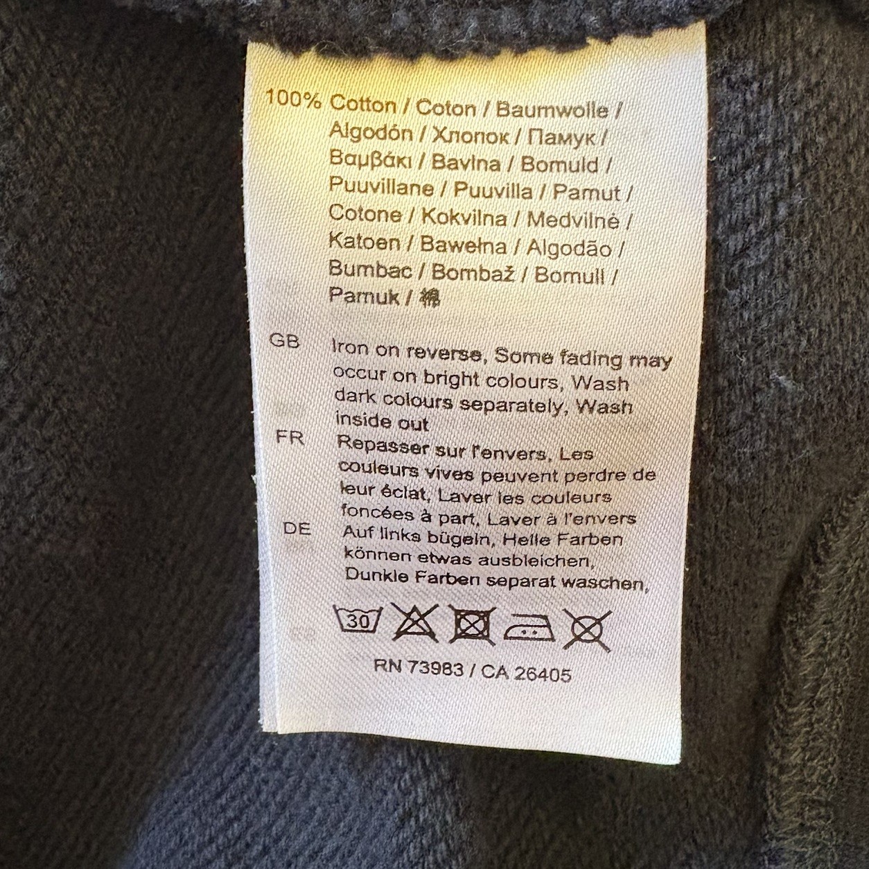 Helly Hansen Crew Neck  Sweatshirt Medium Navy HH… - image 5