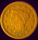 1846-P Large Cent — photo from another recent sale