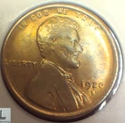 1920-S  RB AU Lincoln Wheat Small Cent Nice looking brass color. see pics