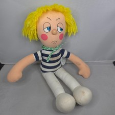 RARE 1986 Melvyn Jacobson The Raggy Dolls - Claude - Plush Soft Toy Doll 13" VTG