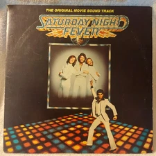 Saturday Night Fever(The Original Movie Sound Track)1977/Vinyl LP/FREE SHIP/VG