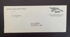 USA cover US Post Office official business P-189 to Alexandria, VA