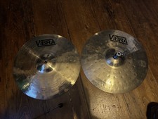 14" Vibra UFIP hi hat cymbals