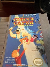 Nintendo Entertainment System NES Circus Caper Game Tested !