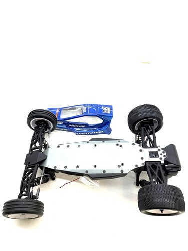 Team Losi Racing 22 2.0 1/10 2wd Buggy Roller Slider Chassis New Build Never Ran - Picture 12 of 12