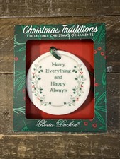 Gloria Duchin Collectible Holiday Ornament