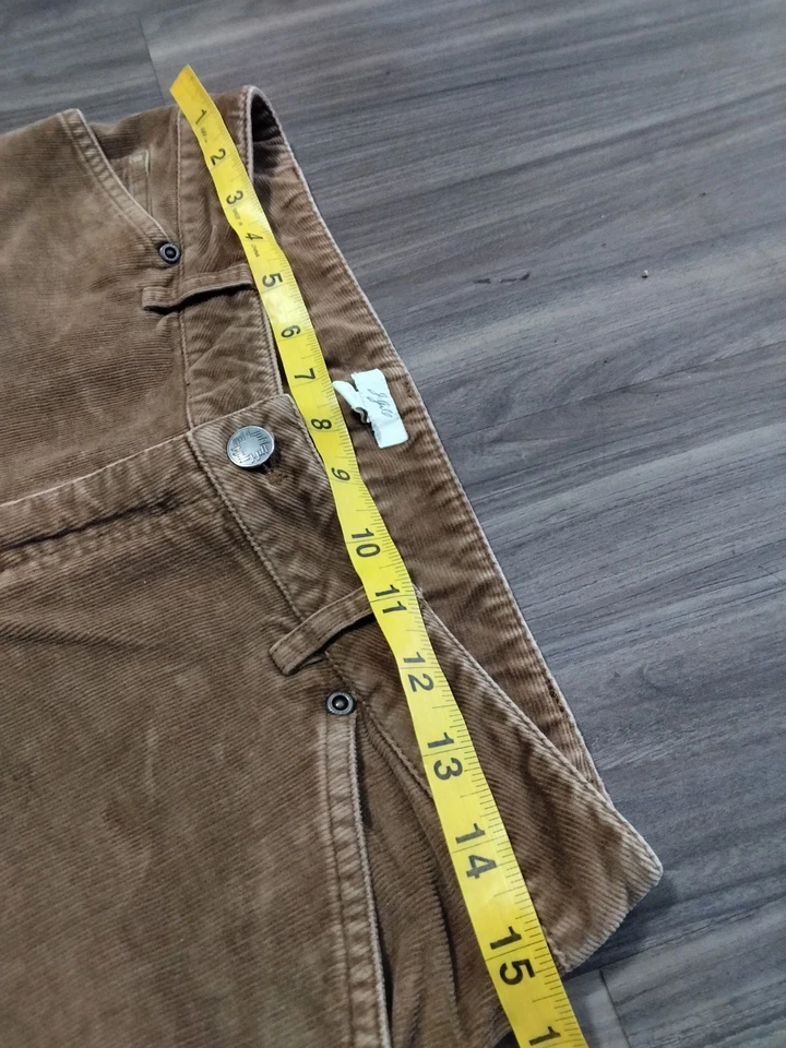 J. Jill Women’s 10 10P petite Brown Corduroy pants straight leg career soft - Image 4 of 4