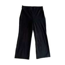 Splendid Black Wide-Leg Pull-On Pants Women's Large