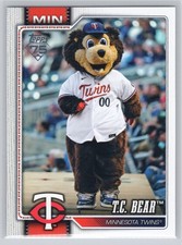 2026 Topps #M-10 T.C. Bear Mascots Minnesota Twins