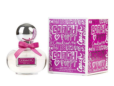 Coach Poppy Flower 3.4 oz 100 Ml  Eau de Parfum Brand New Sealed Box Free Ship
