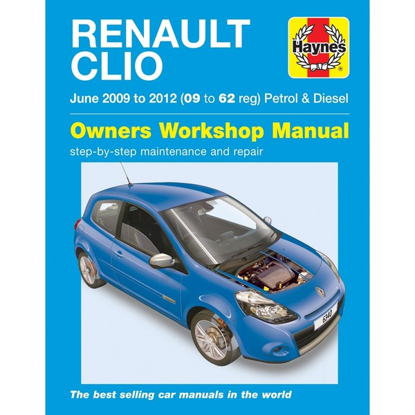 Renault Clio 06.2009-2012 Benzin Diesel Repair Manual Haynes-image