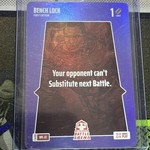 Bo Jackson Battle Arena Bonus Bench Lock Bonus BPL-22