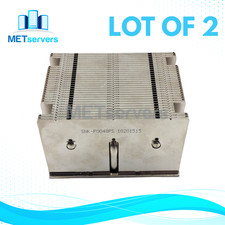  LOT OF 2 Supermicro LGA2011 CPU Heatsink For X9 X10 2U UP DP MP SNK-P0048PS
