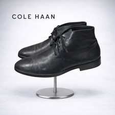 Cole Haan Men's C24498 Harrison Grand Chukka Black Leather Boots 11
