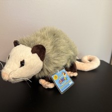 RARE Webkinz Plush Opossum HM469 with SEALED UNUSED CODE TAG