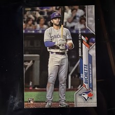 2020 Topps Update Series - Rookie Debut Bo Bichette #U-1 Grey Jersey (RC)