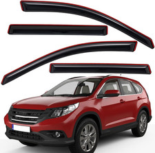 4x For Honda Crv 2012-2017 In-channel Window Visors Rain Guards Deflector 4x For Honda Crv 2012-2017 In-channel Window Visors Rain Guards Deflector